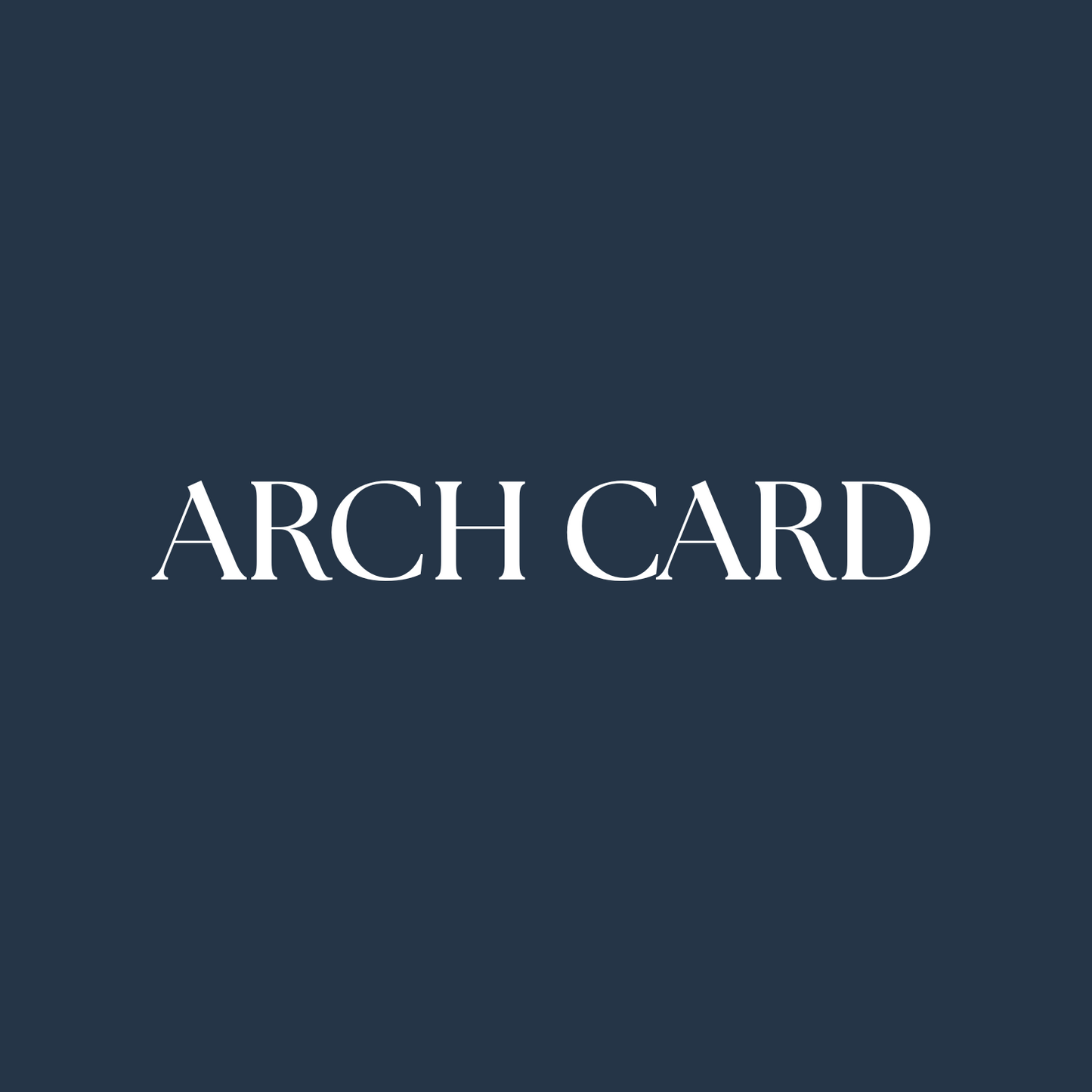 ARCH GIFT CARD