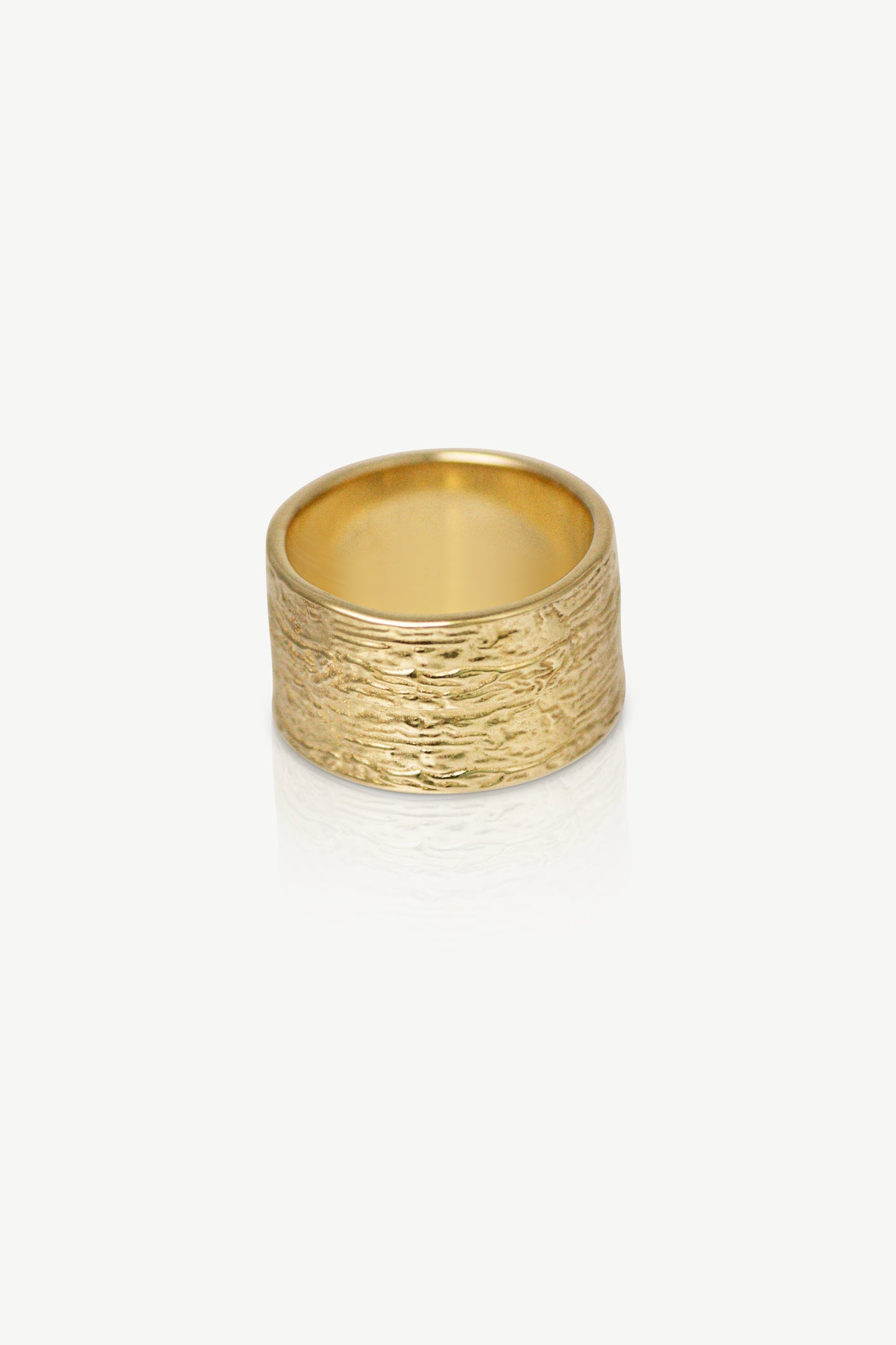 Dates Texture Ring - Gold