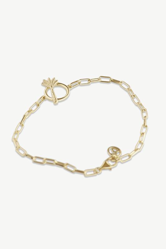 Little Date Palm Tree Bracelet – Gold