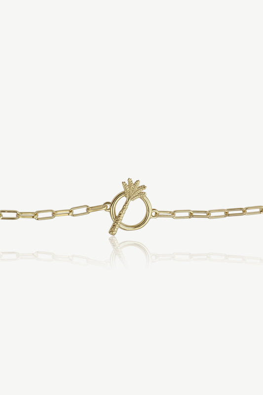 Little Date Palm Tree Bracelet – Gold