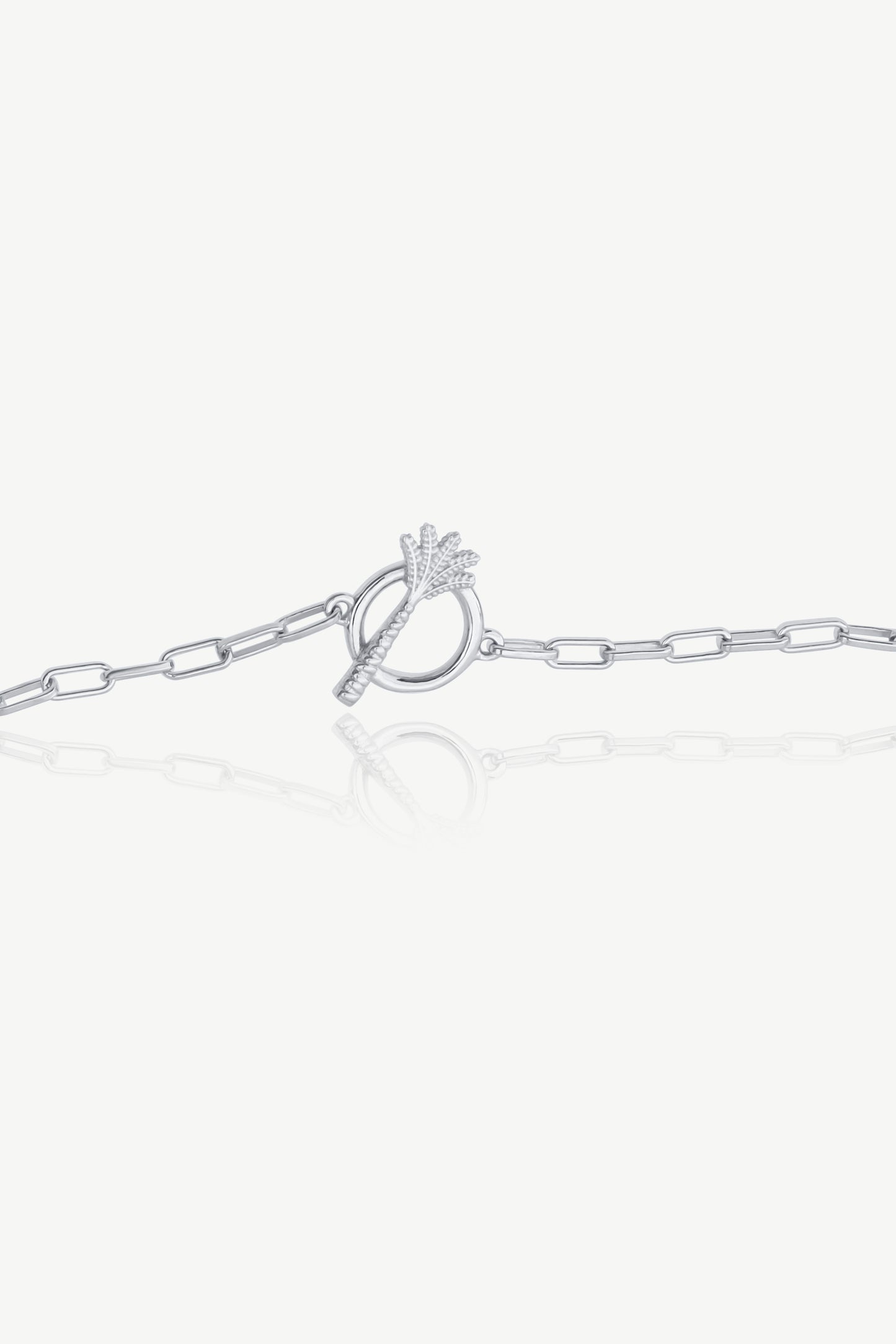 Little Date Palm Tree Bracelet – Silver