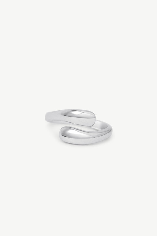 Swirl Ring in Silver